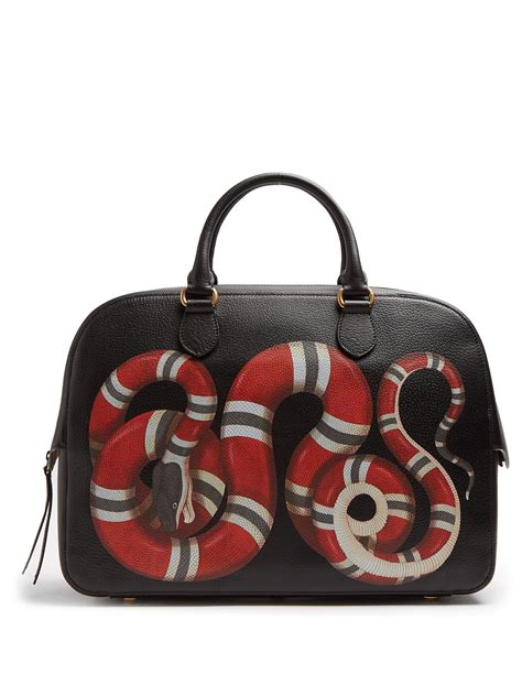 gucci red snake bag|gucci bag with snake design.